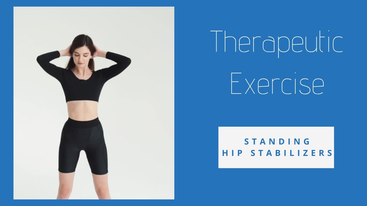 Standing Hip Stabilizing Exercises - Easy Total Glute Strengthening