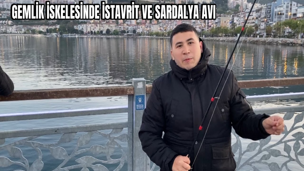 GEMLİK İSKELESİNDE İSTAVRİT VE SARDALYA AVI