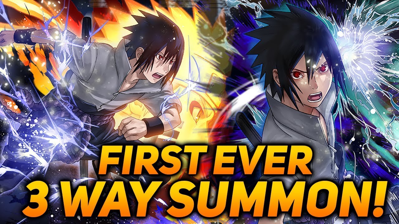 BLAZINGS FIRST 3 WAY SUMMON! 25 Mil Download Banner Summons! | Naruto Blazing