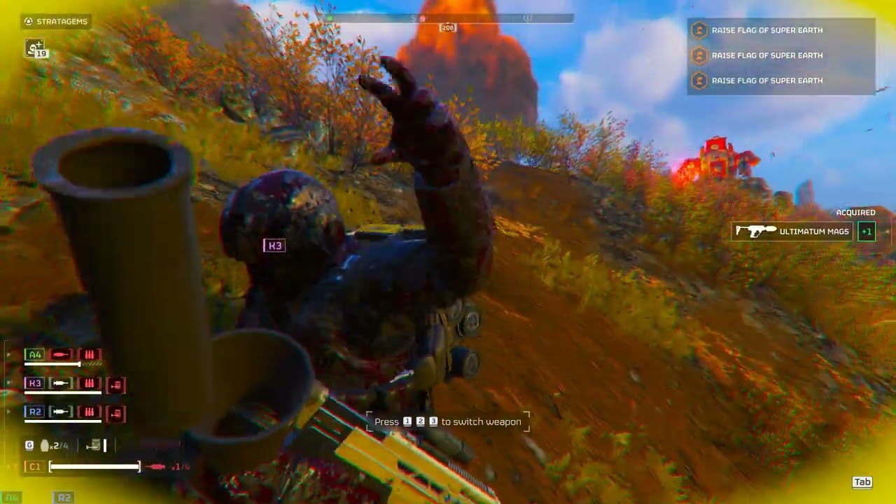 HELLDIVERS 2:  death to the automatons part 1! My voice wasn't recorded :*(