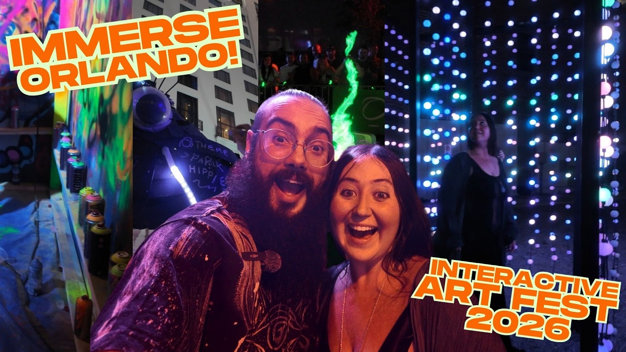Immerse Fest 2026 Orlando 🎨 Giant Interactive Art Street Party!