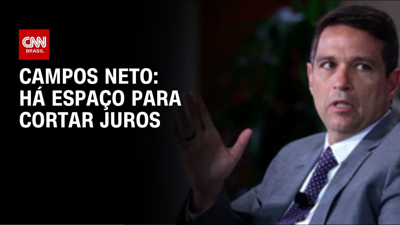 H&aacute; espa&ccedil;o para corte de juros no curto prazo, diz Campos Neto | LIVE CNN