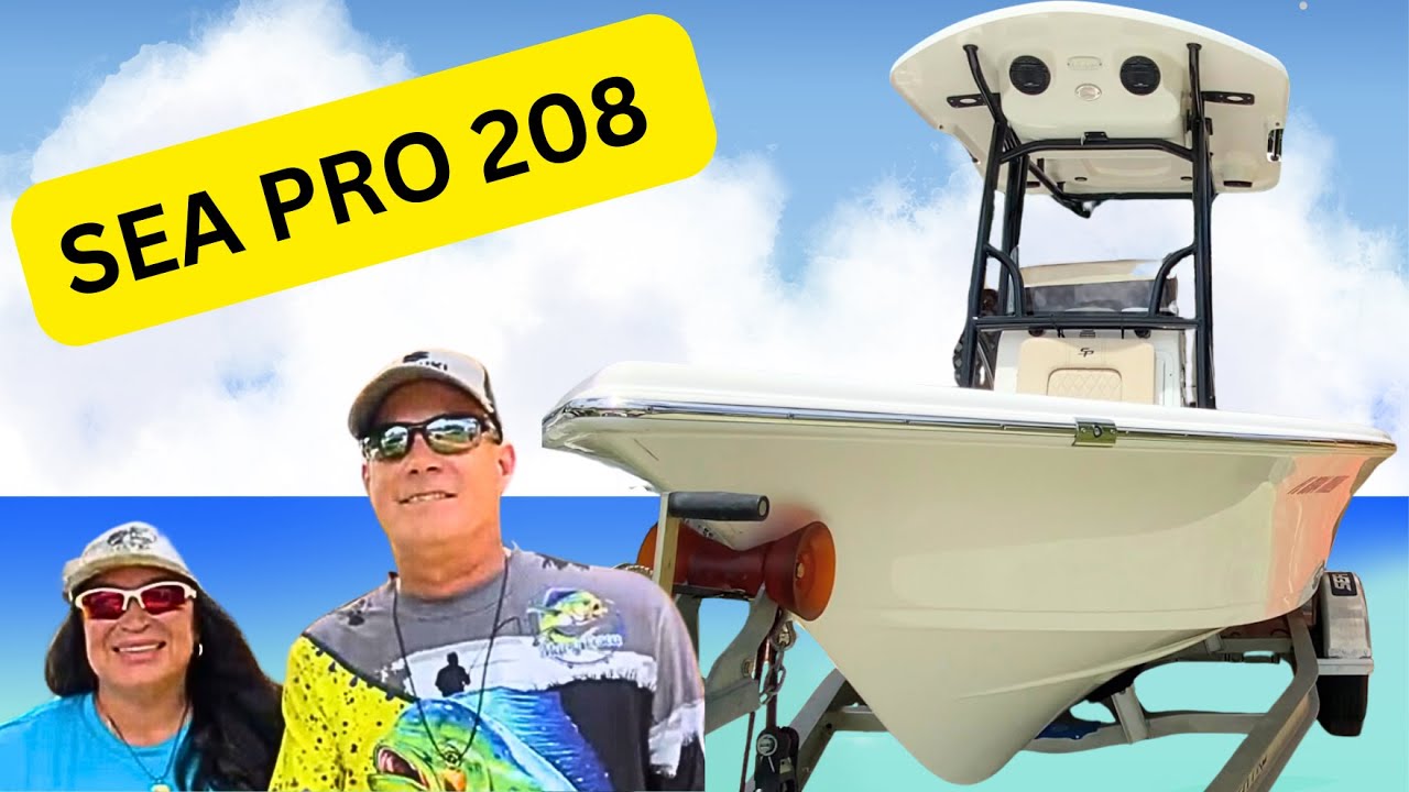 SEA PRO 208 Nuestro Bote de Mar Y Pesca
