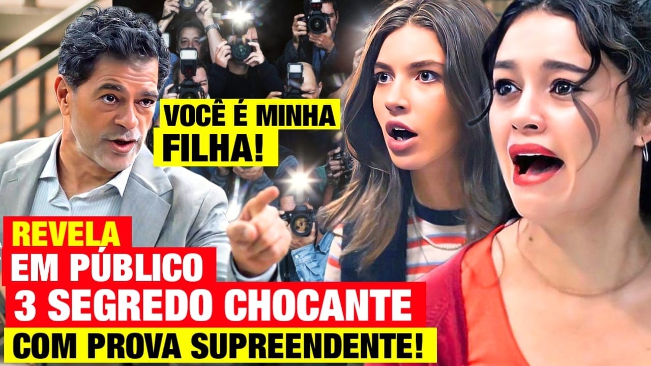 TRES GRAÇAS - ROGERIO Revela 3 SEGREDO CHOCANTE Resumo CAPITULO HOJE