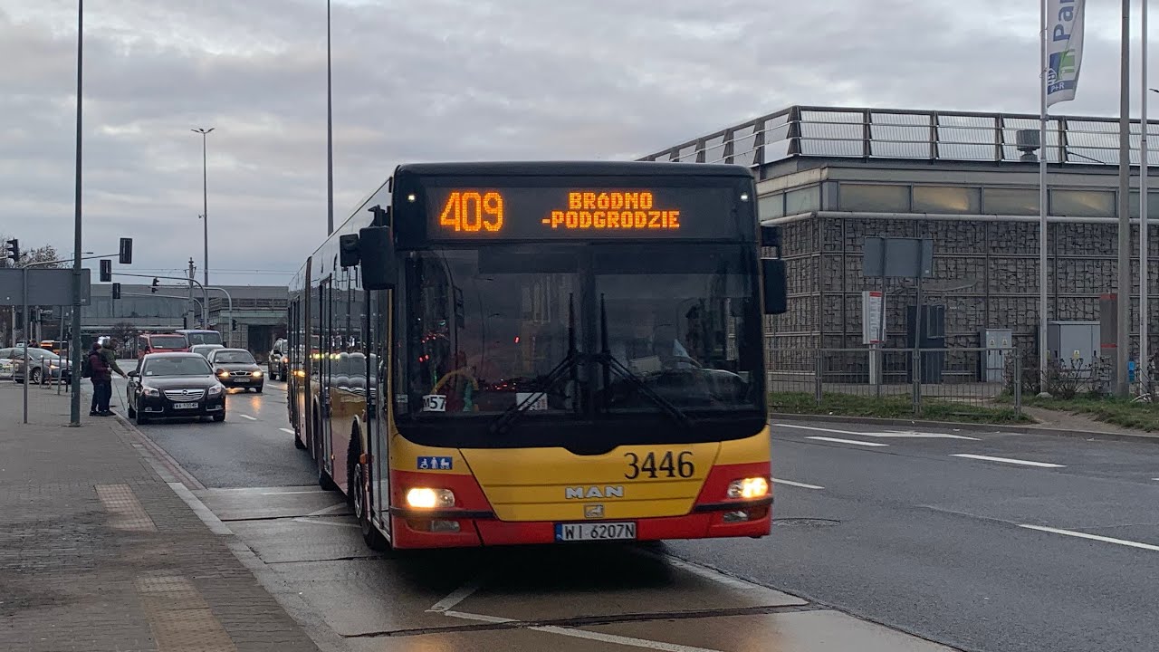 ↯ MAN NG363 Lion’s City G #3446 MZA Warszawa [🚍409] ↯