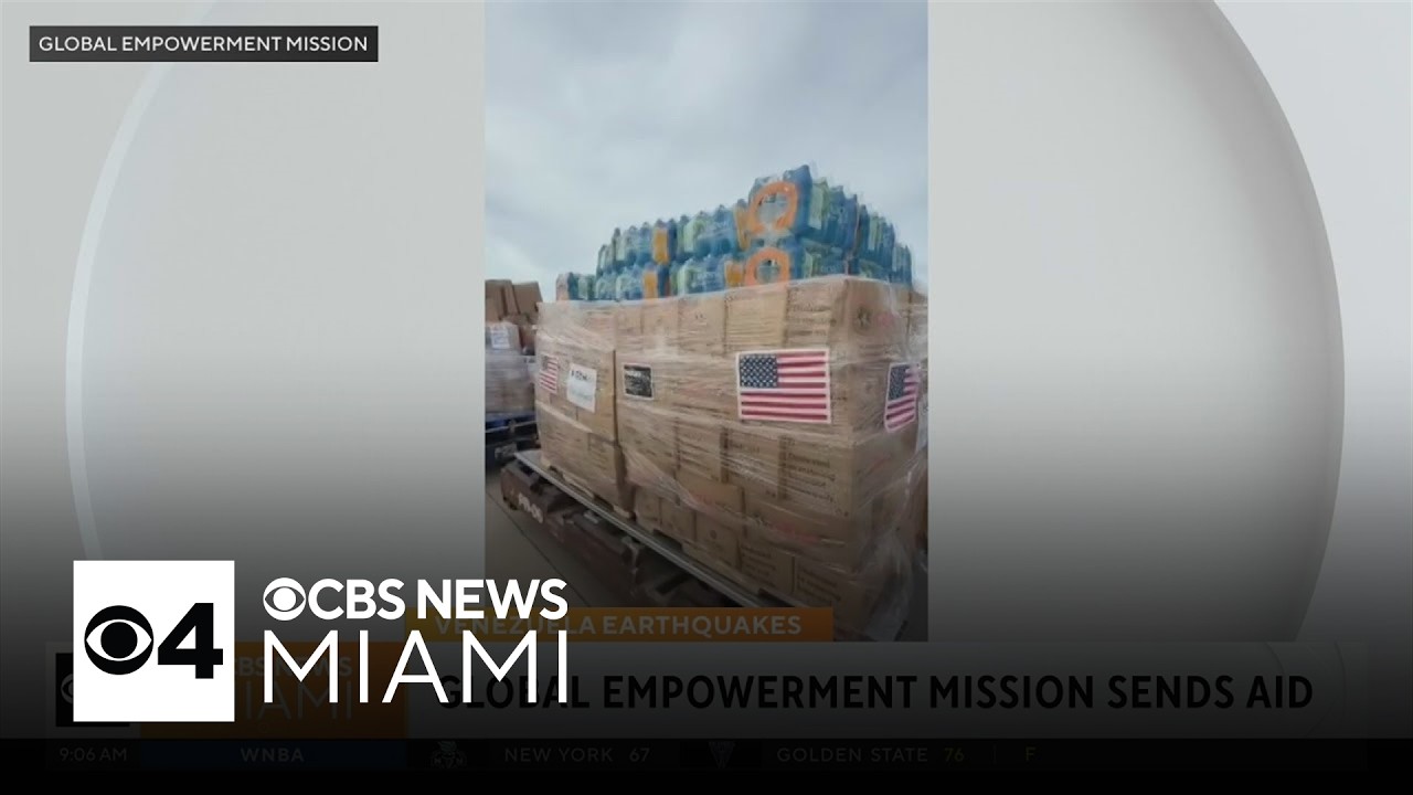 Global Empowerment Mission arrives in Venezuela to deliver aid after deadly earthquakes