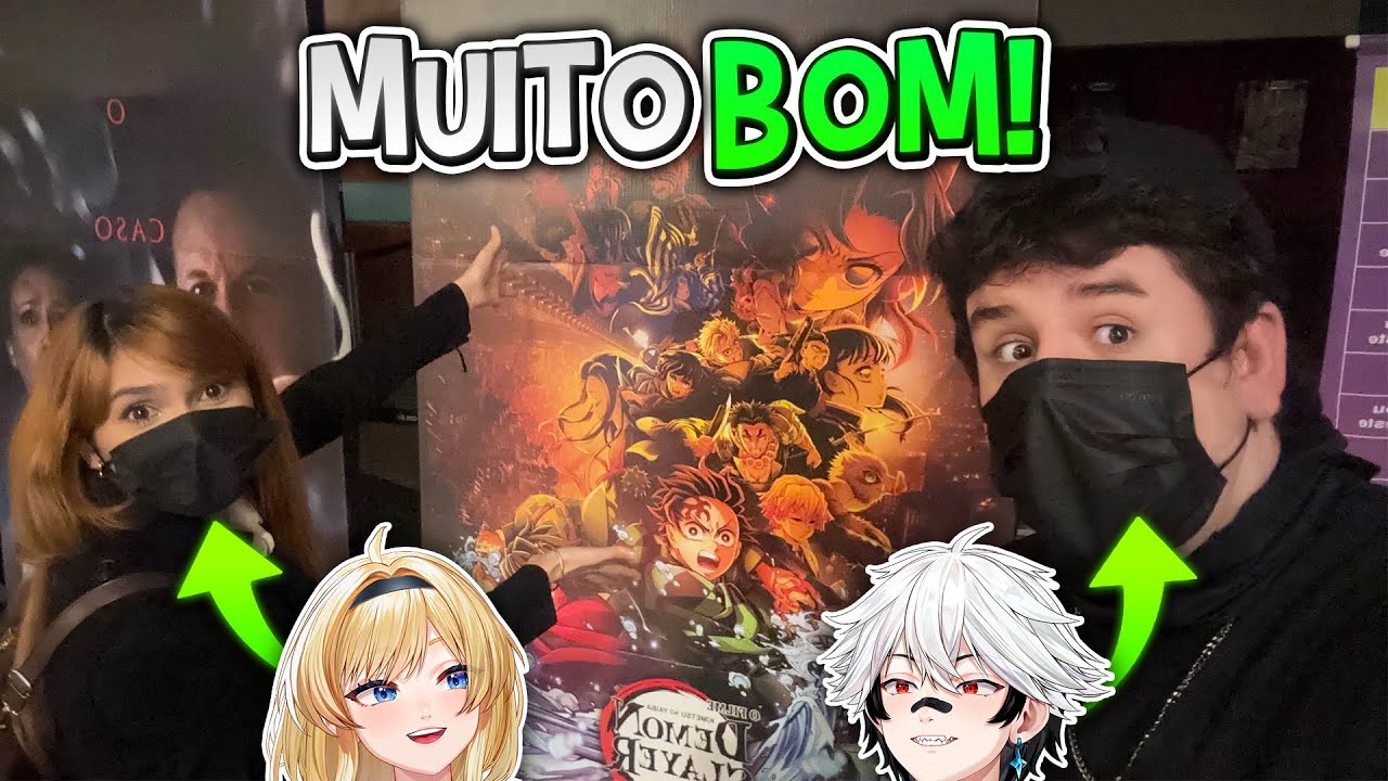 Toshi e Mako vão ver O NOVO FILME DE DEMON SLAYER! | Vlog