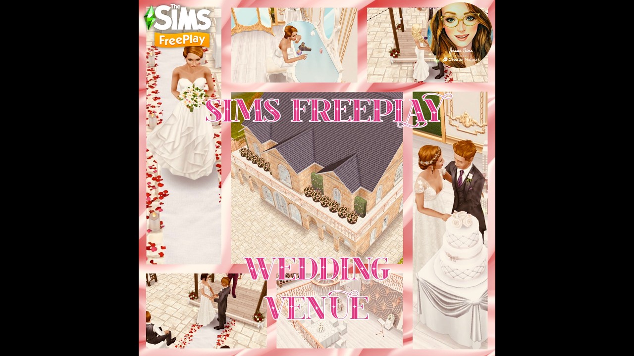 Sims FreePlay: Wedding Venue 🩷 With Floor Plans 🩷