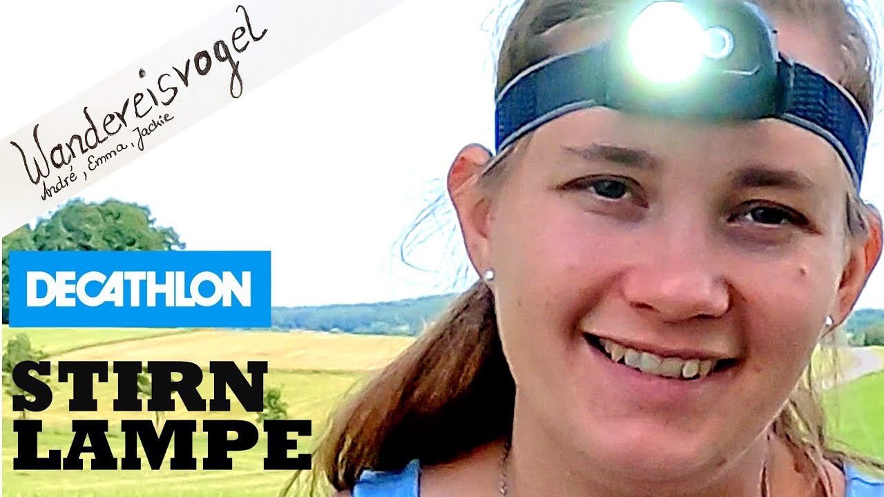 Decathlon SIMOND HL500 Stirnlampe: Unboxing,  Review & Test