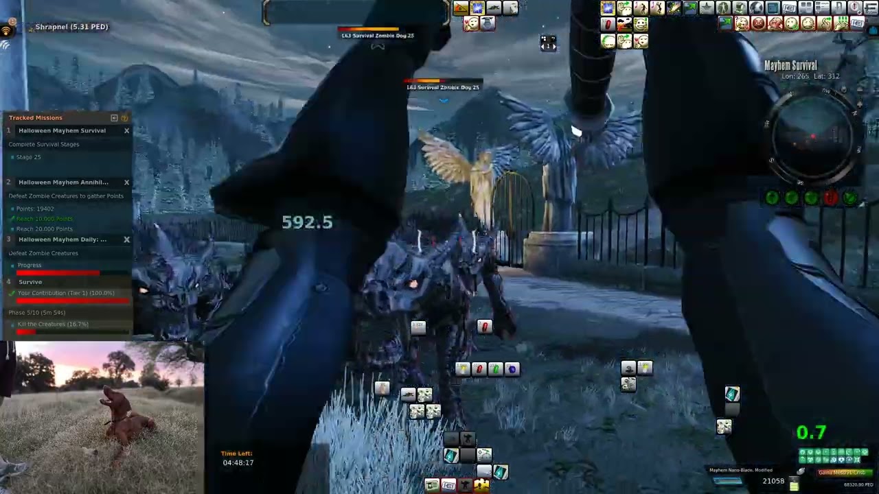 Entropia Universe, 2022 Halloween Mayhem Survival Category 25