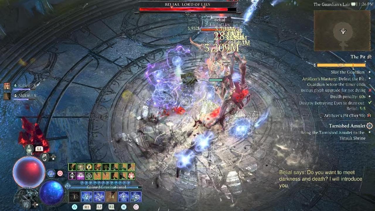 Diablo 4 I DID IT! My First PIT 95 Crackling Sorc.
