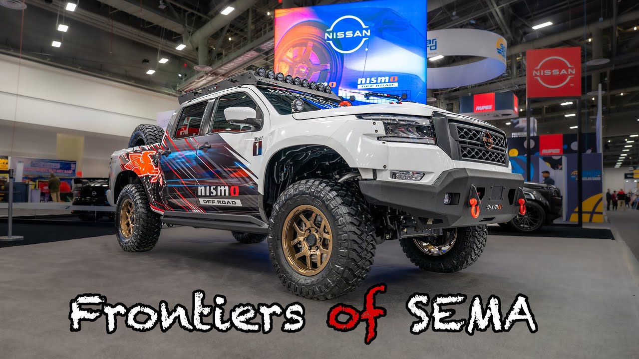 Все Nissan Frontiers на выставке SEMA — вы должны это увидеть