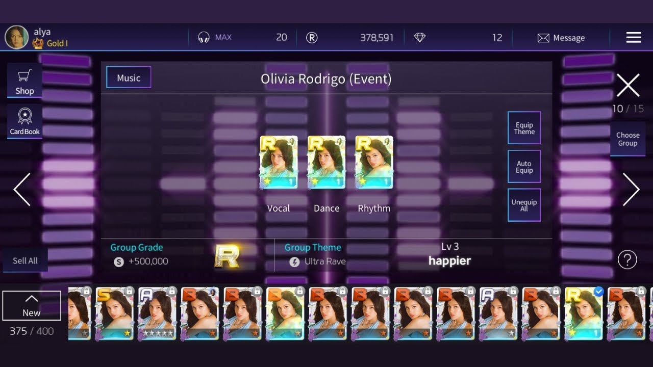 [The Superstar] Olivia Rodrigo Happier LE Full Prism • Completed