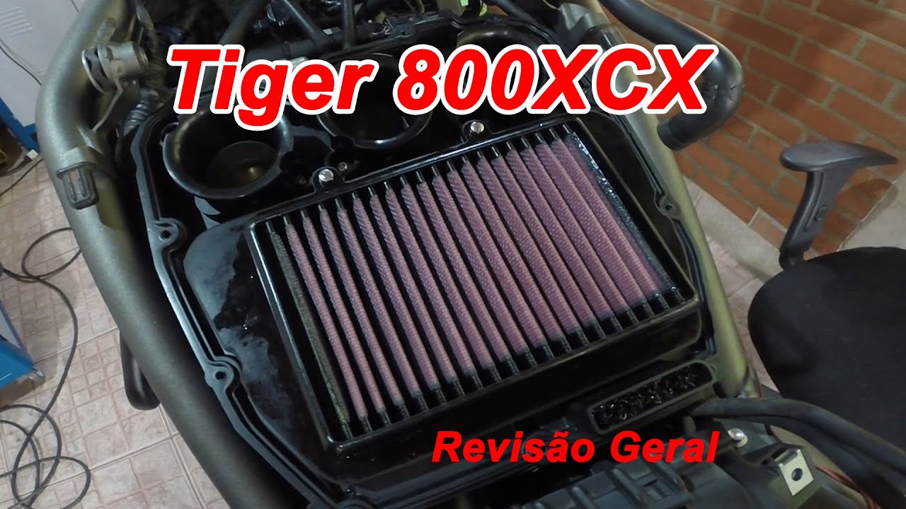 Revisão geral Tiger 800 xcx