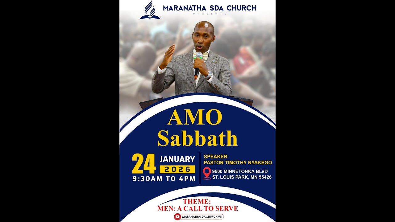 #LIVE: “Men: A Call To Serve” : Pr. Timothy Nyakego : 1/23/26