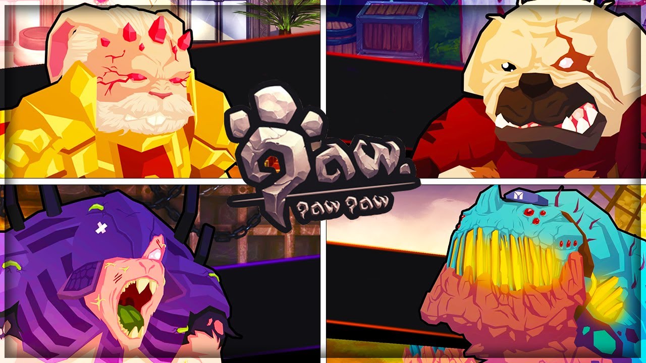 Paw Paw Paw - All Bosses + Ending