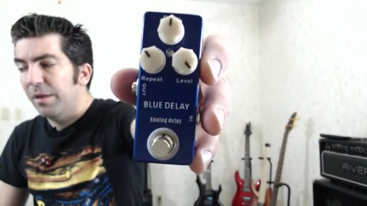 Review of Cheap Ebay Mosky Delay Pedal