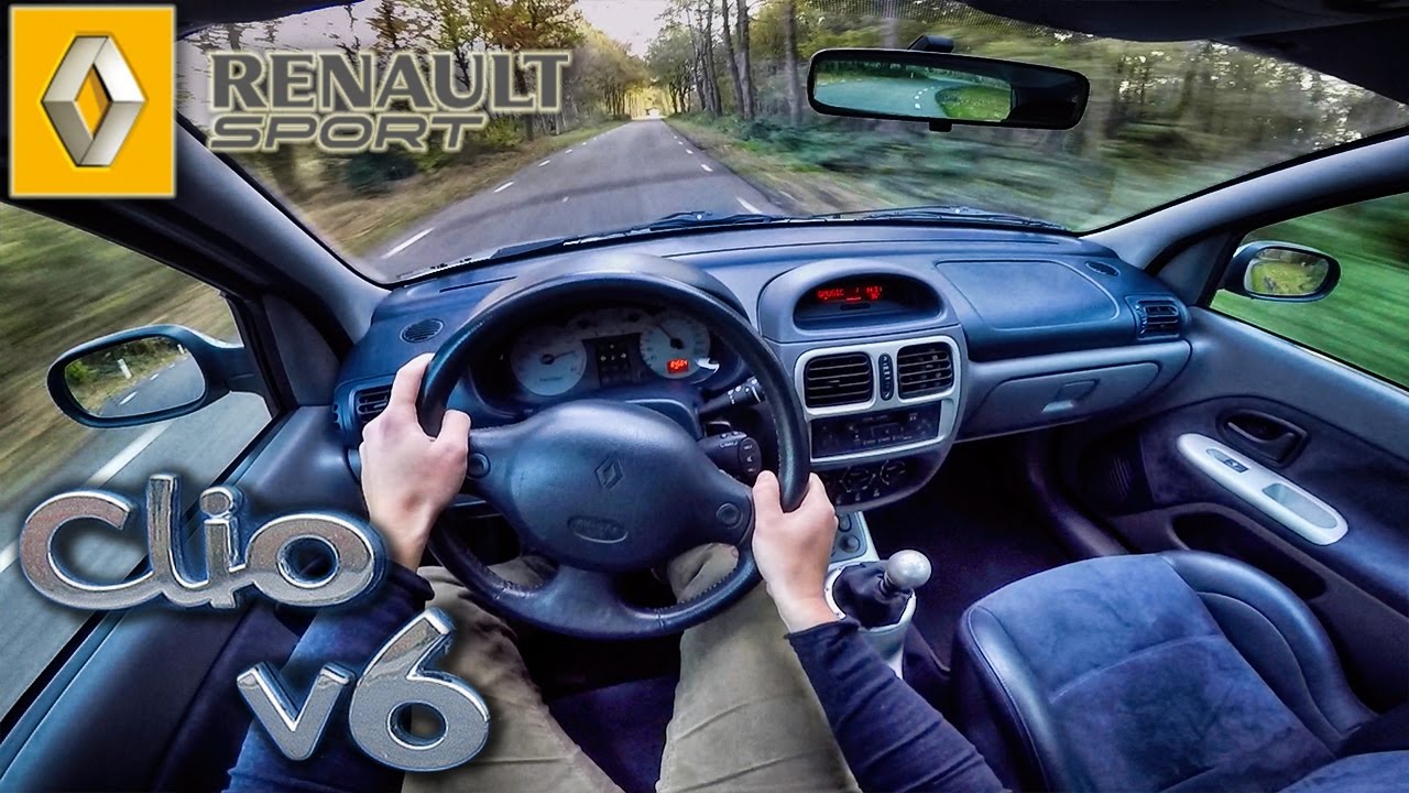 Renault Sport Clio V6 3.0 Phase 1 POV Test Drive