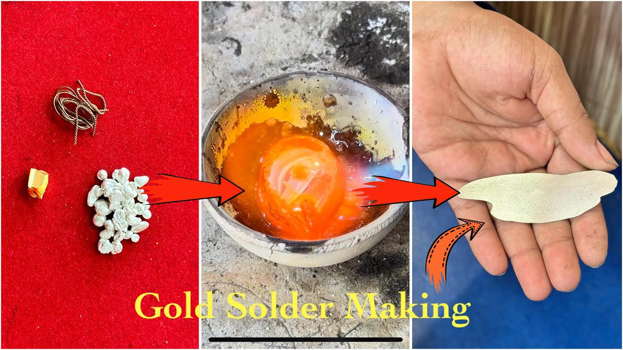Type 1 Gold Solder Making | Gold Smith Jack
