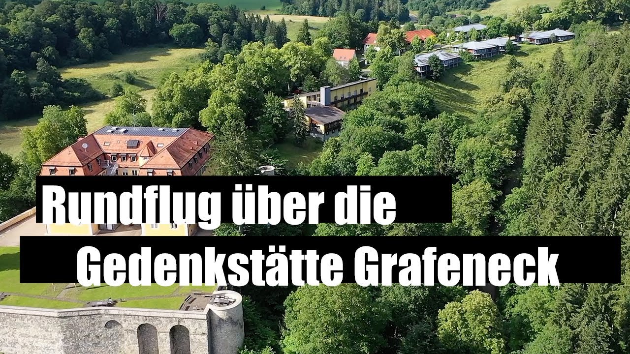 Rundflug &uuml;ber die Gedenkst&auml;tte Grafeneck