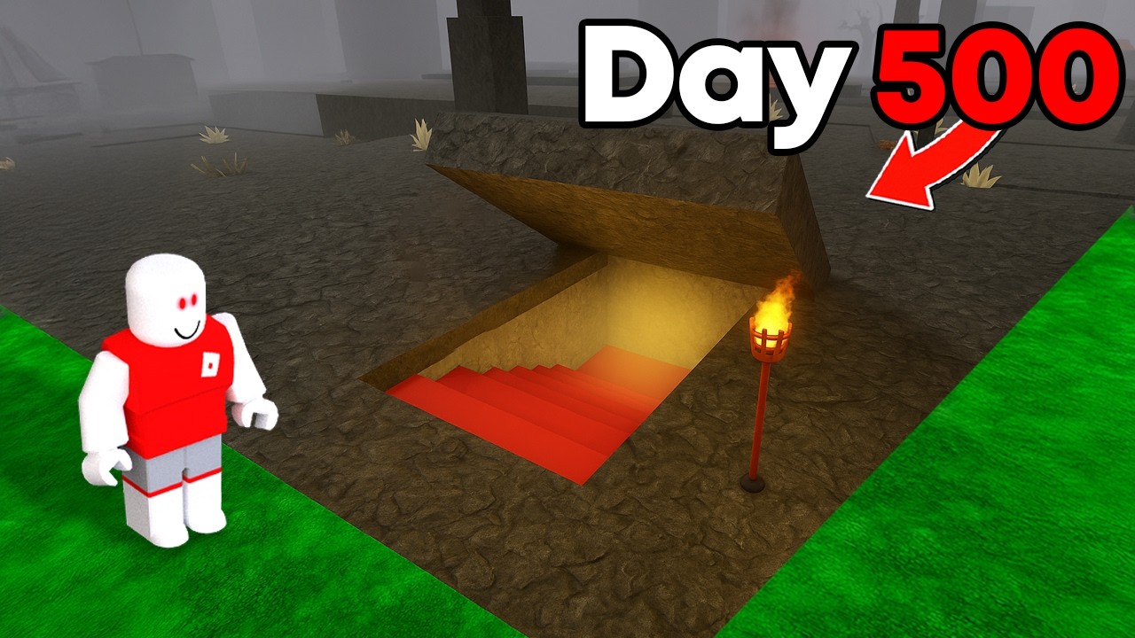 I Built A SECRET VOLCANO BASE in 99 Nights in The Forest!