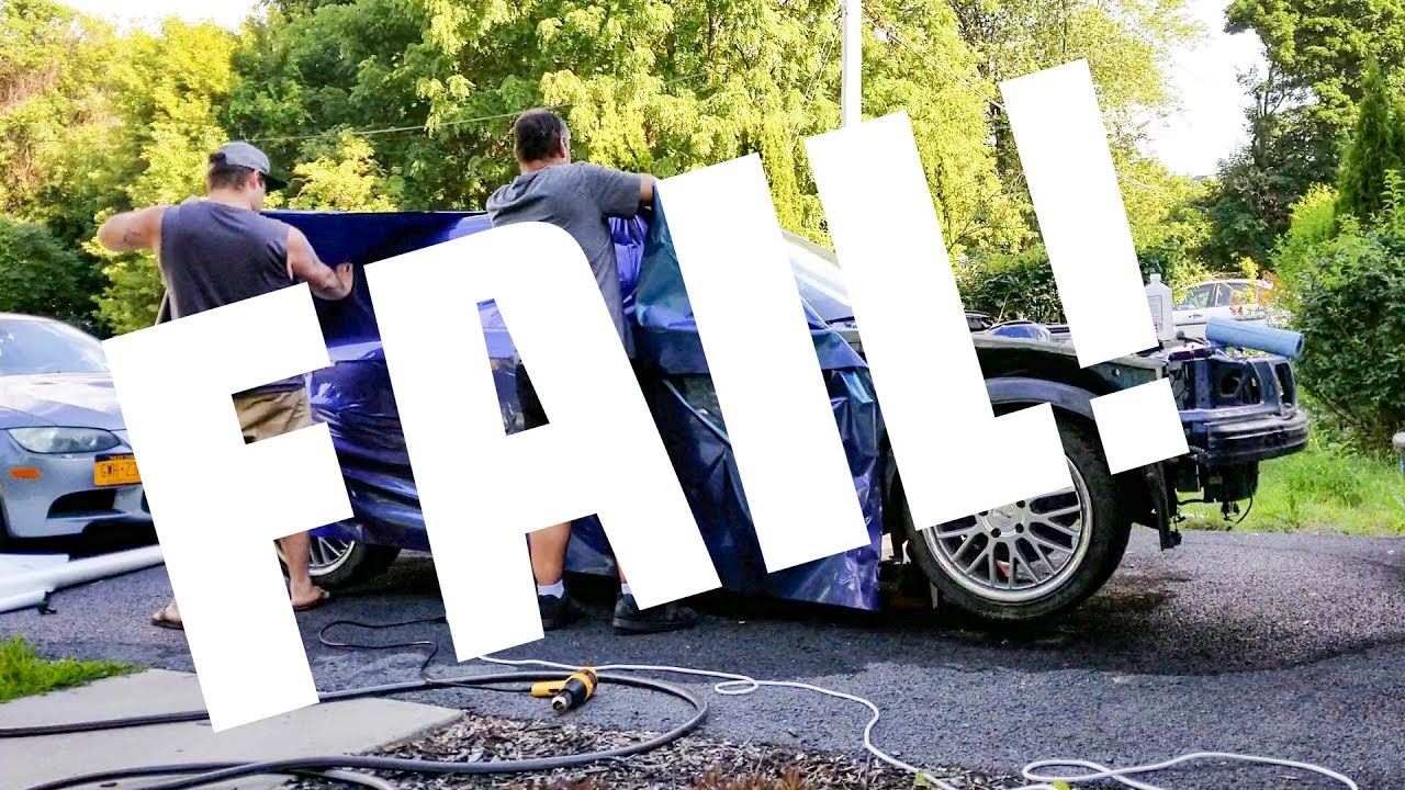 BMW E36 M3 Wrap FAIL