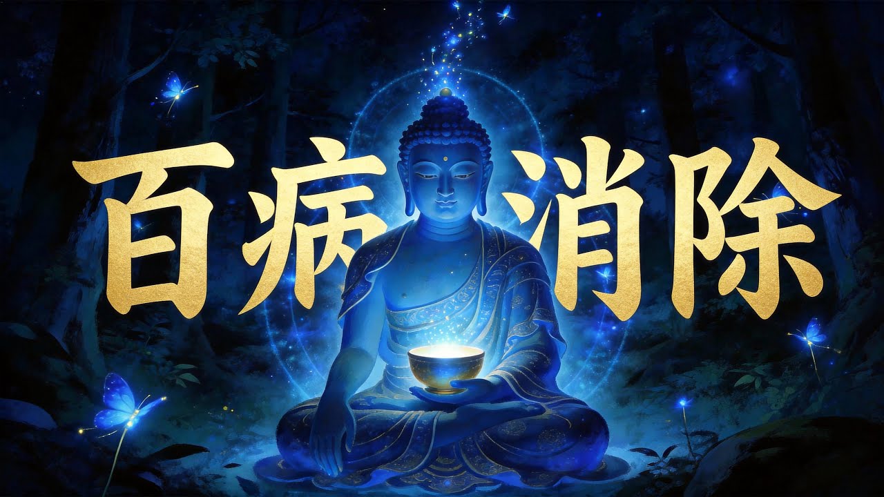 藥師佛灌頂：全身細胞深度修復，消除身體病痛與負累｜432Hz 免疫力提升