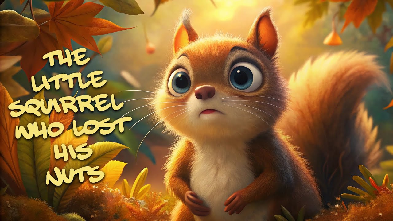 The Little Squirrel Who Lost His Nuts | A Fun Bedtime Story for Kids