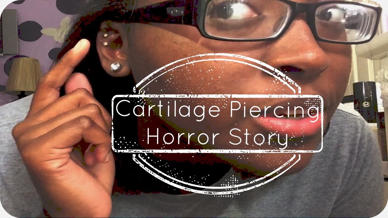 MY CARTILAGE PIERCING HORROR STORY+ My New Piercing