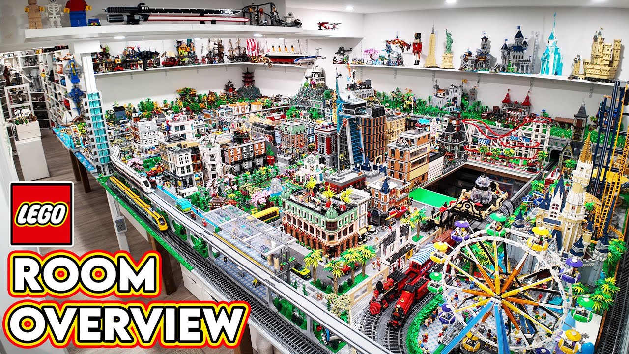 ПОЛНЫЙ ОБЗОР КОМНАТЫ LEGO! Конец 2023 года