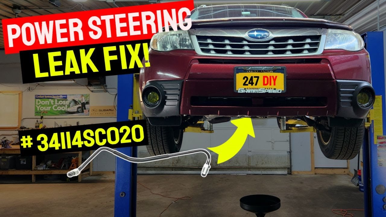 Subaru Forester Power Steering Hardline Replacement - 2012 Forester