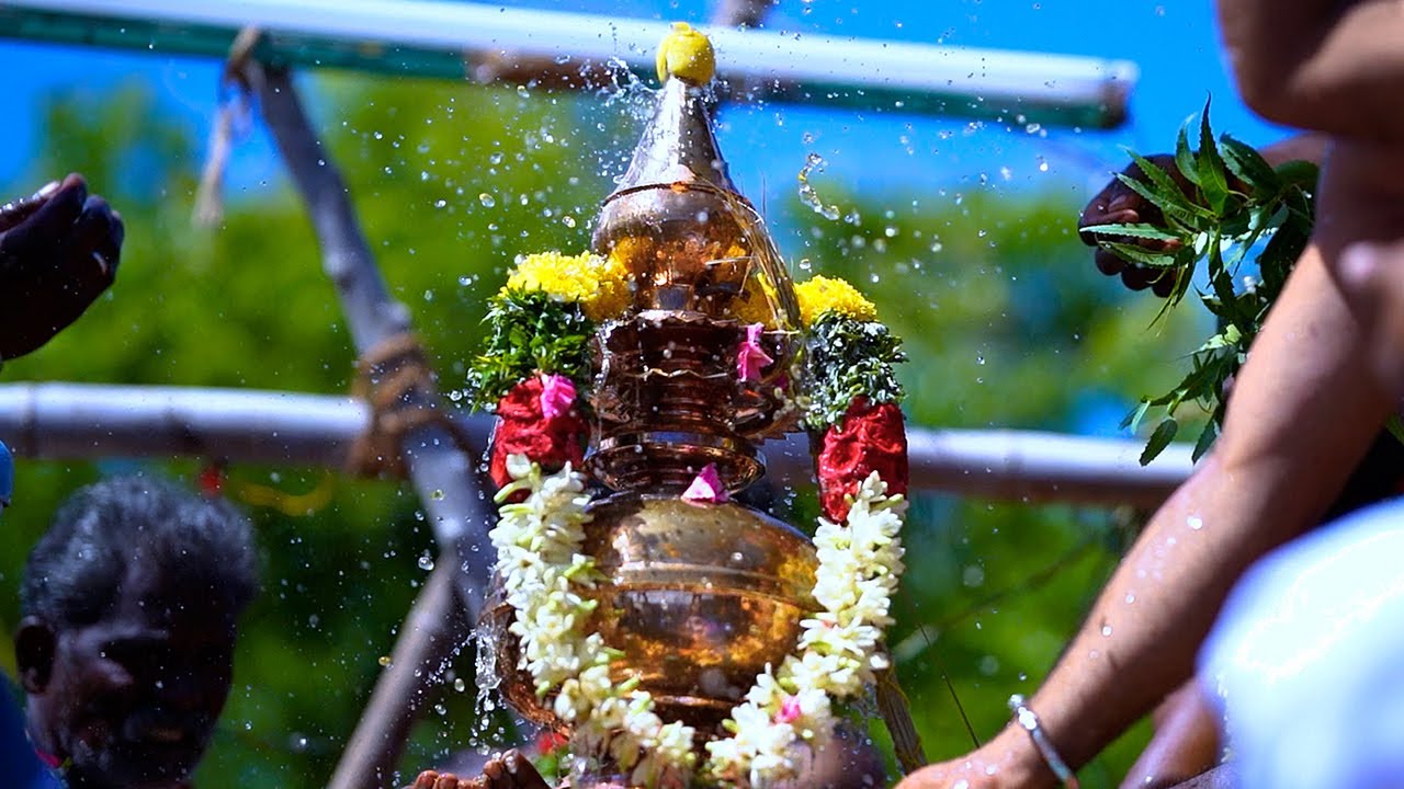 மாந்தோப்பு அருள்மிகு ஸ்ரீ முத்துமாரியம்மன் ஆலய மஹா கும்பாபிஷேக விழா 26 08 2021 Rani Cinematic Studio