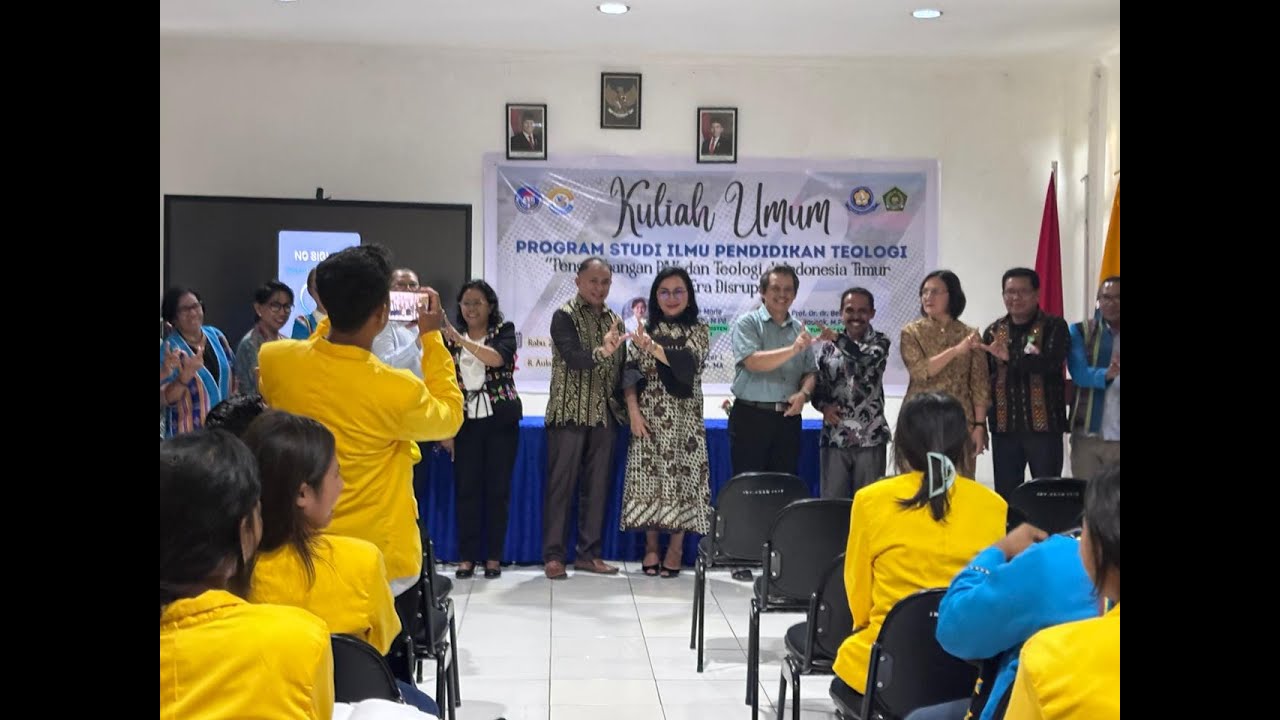 KULIAH UMUM PROGI IPT FKIP UKAW 2025 Pengembangan PAK & Teologi di Indonesia Timur pada Era Disrupsi