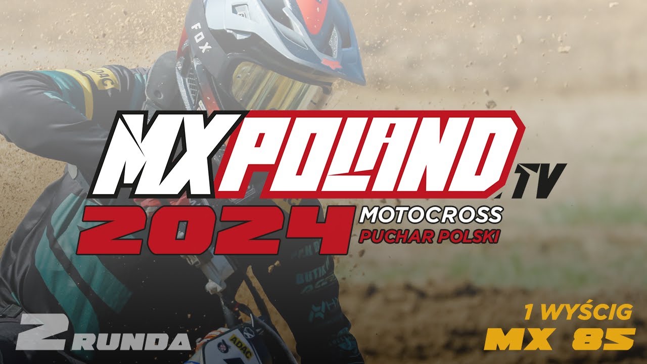 2024 Gdańsk MX 85 - 1 wyścig Puchar Polski - live streaming