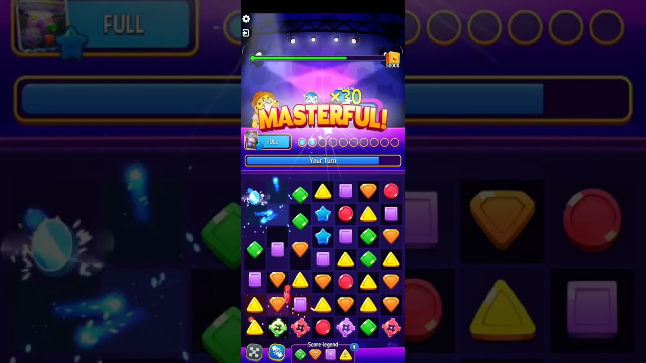 perfect heist vertical rush square matches 50000 solo challenge match masters