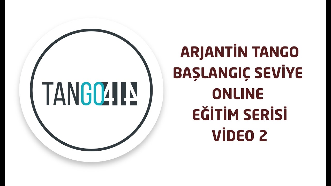 Arjantin Tango Dansı Başlangı&ccedil; Seviye Ders 2 #tangokursu
