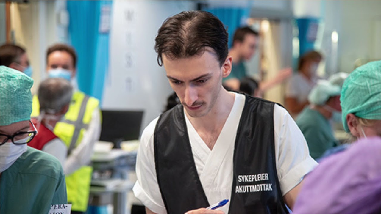 Stortrives i jobben som sykepleier i akuttmottaket
