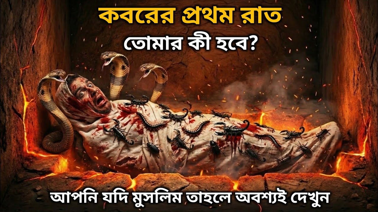 কবরের প্রথম ২৪ ঘন্টা তোমার সাথে কি ঘটবে | কবরের আজাব | Islamic Bengali Story