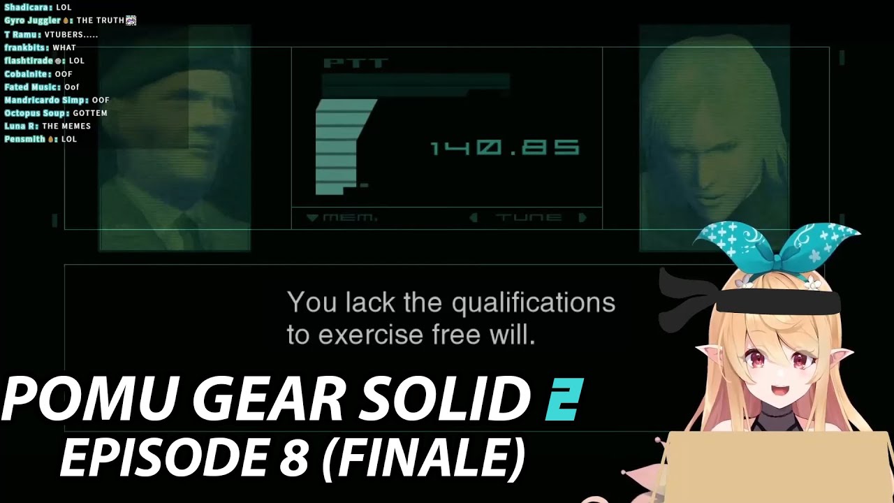 Pomu Rainpuff plays Metal Gear Solid 2 (Highlights EP8: The Finale)【NIJISANJI EN】