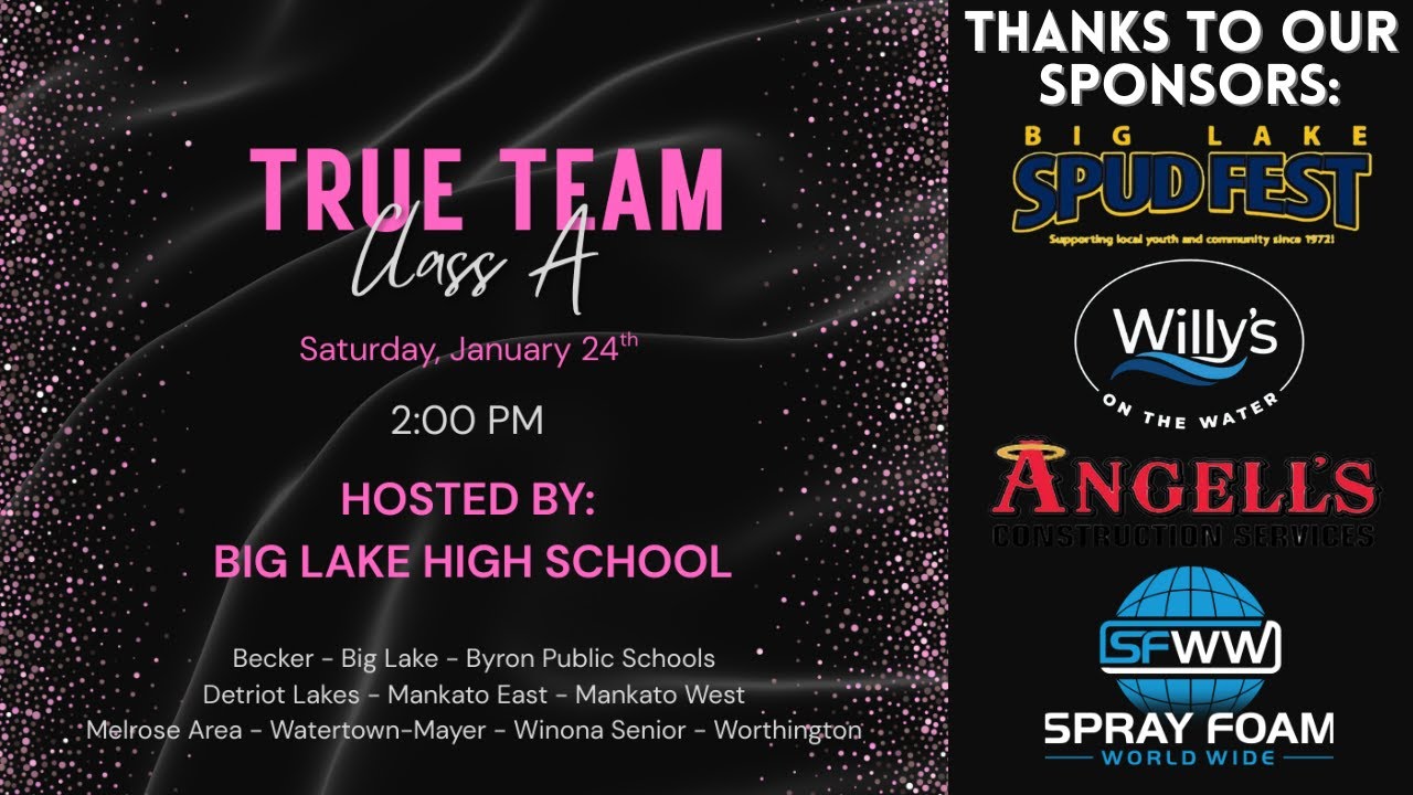 Big Lake competes in the Class A True Team Invite 2026 | January 24, 2026