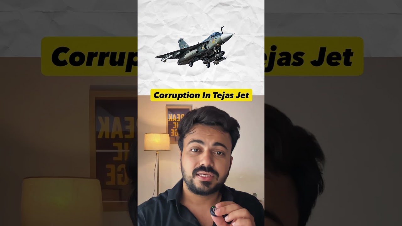 Tejas Fighter Jet Mein Bhi Corruption 😡 #shorts