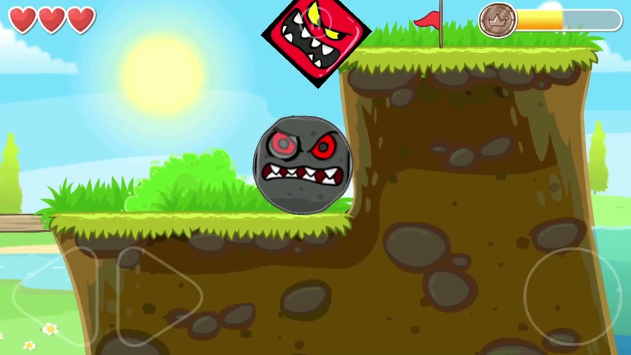 Red Ball 4 vs Cave Boss Ball vs Taran Boss Ball vs Square Ball Level 54