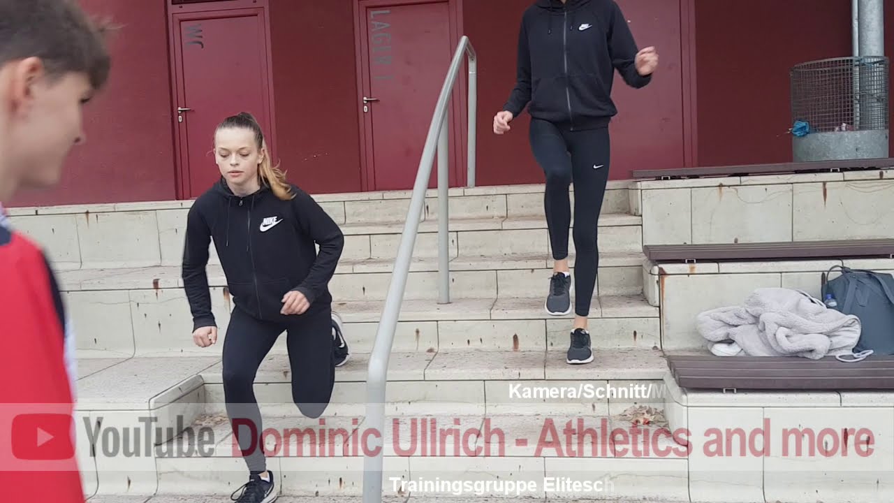 Training mit Abstand - Teil 36 - Aufwärmen und Koordinationstraining an der Treppe