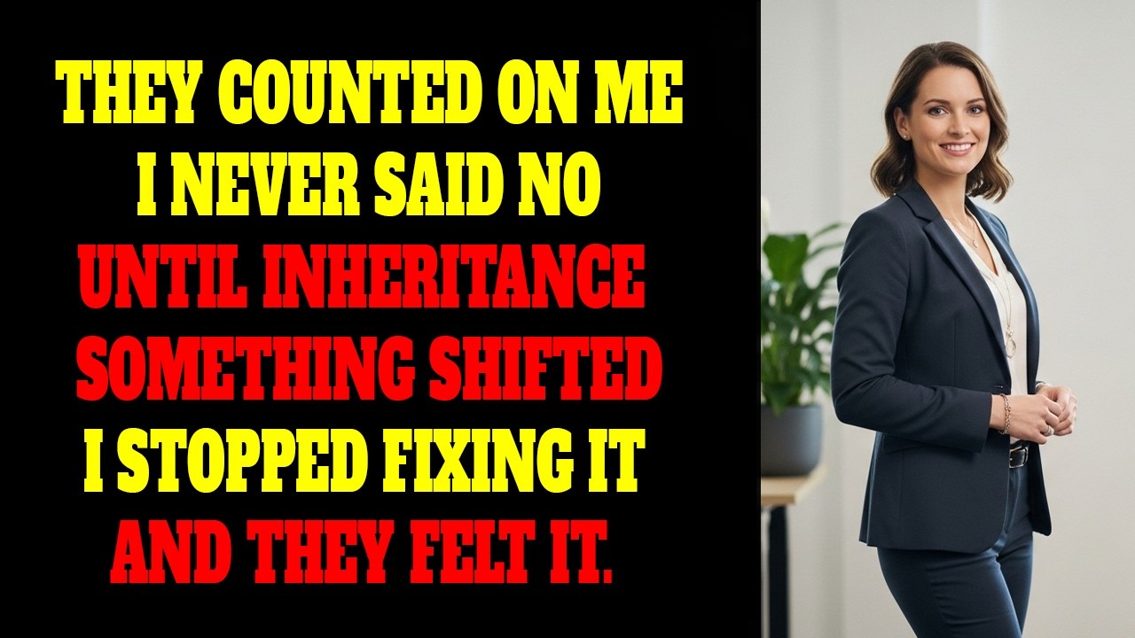 They Assumed I’d Handle Everything. So I Stopped.