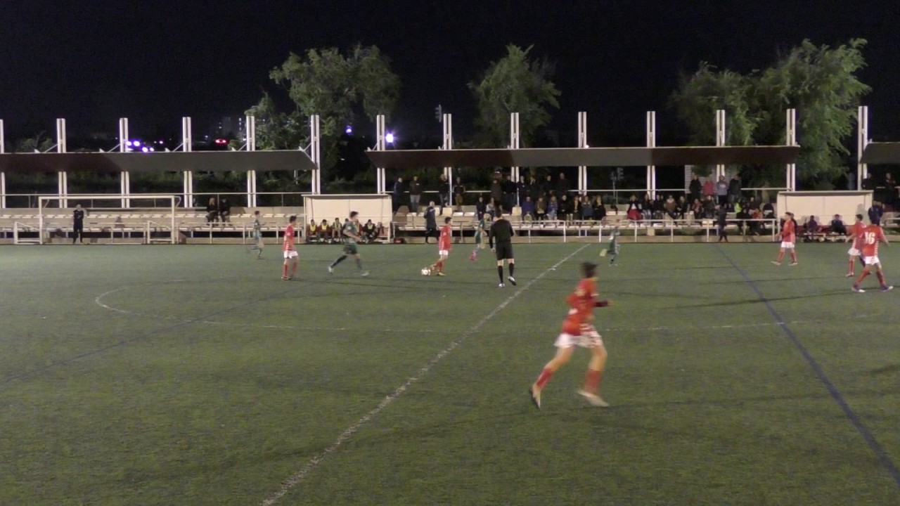 Real Murcia vs Olimpic infantil primera, segunda parte. Murcia bases