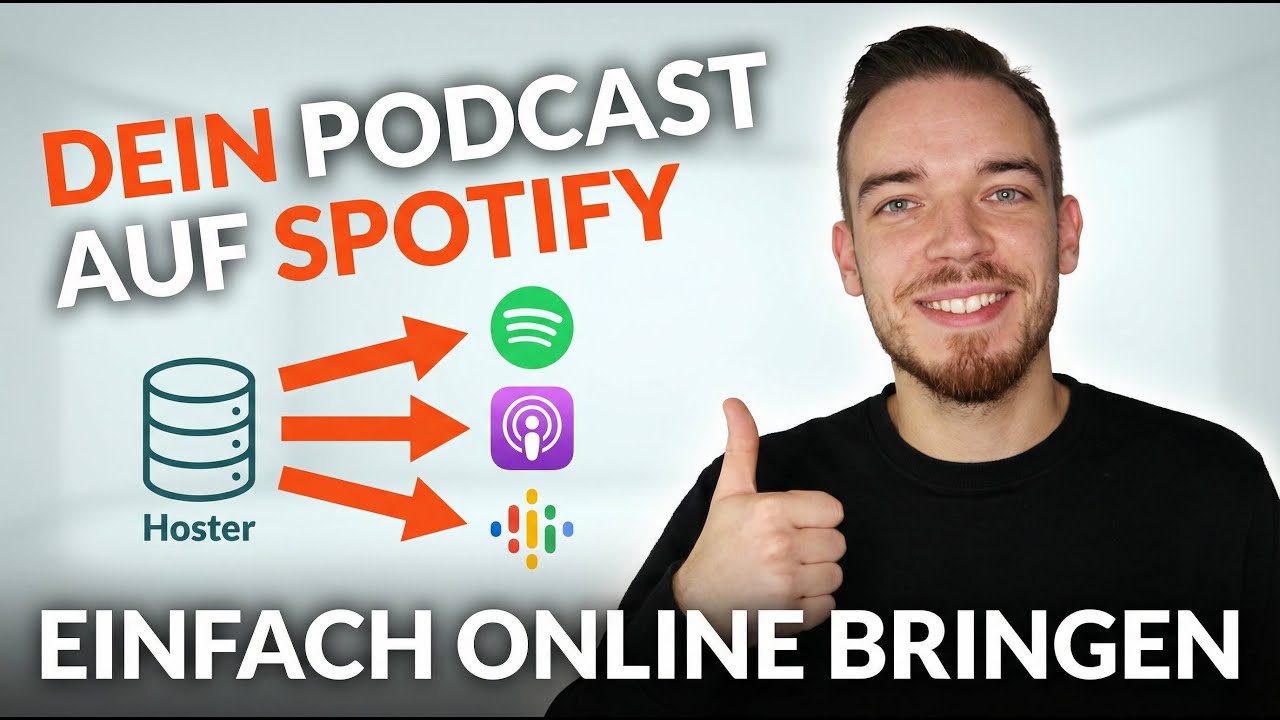 Podcast hochladen bei Spotify, Apple & Co.: So geht's!
