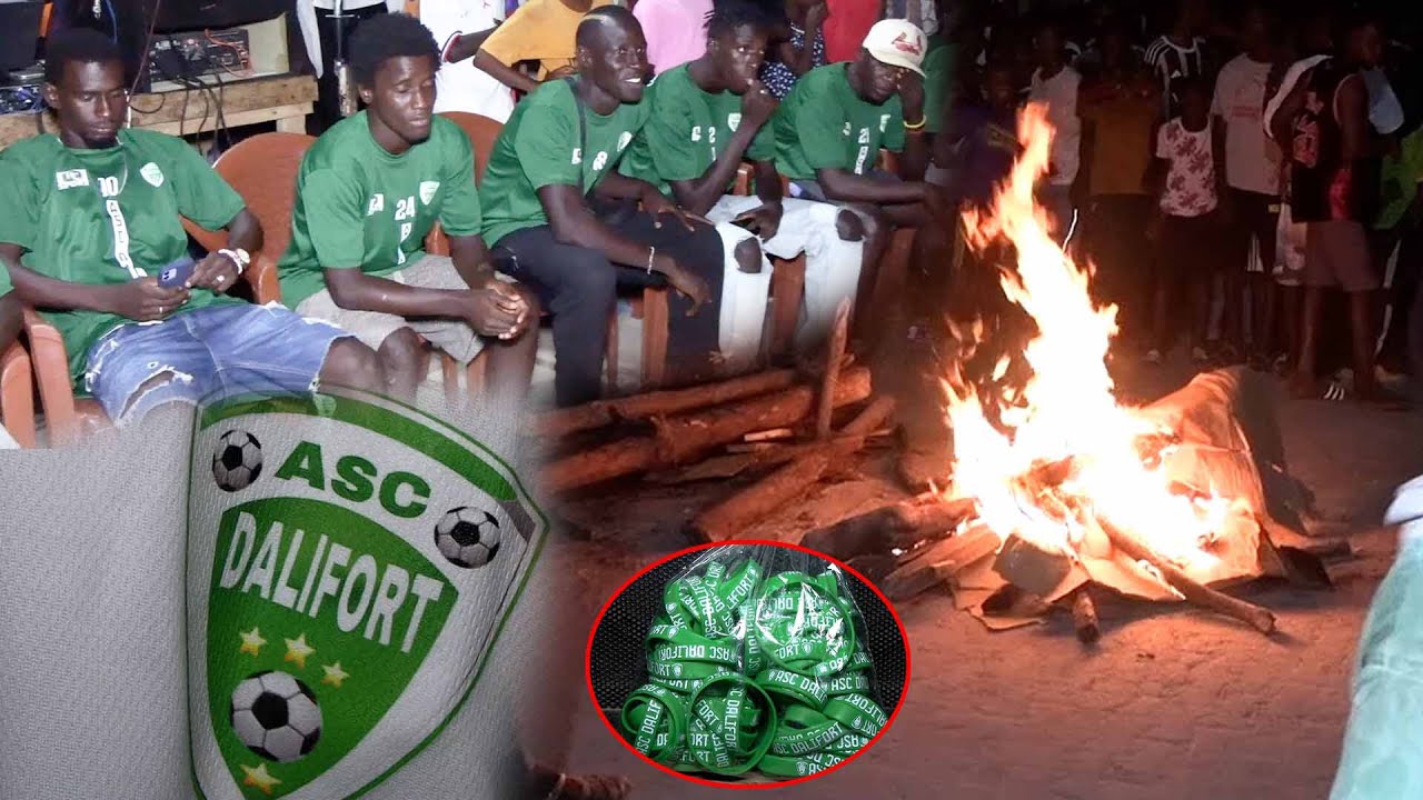 FEU 🔥 DE JOIE  : Présentation Des Joueurs de ASC DALIFORT Regardez La Folle Ambiance Des Jeu…