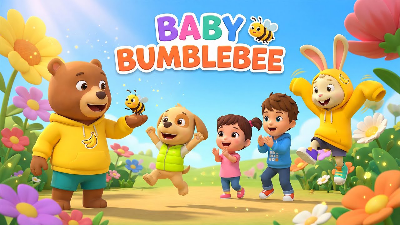 I’m Bringing Home a Baby Bumblebee 🐝 | Nursery Rhyme | Fun Action Song for Kids | Dance & Sing Along