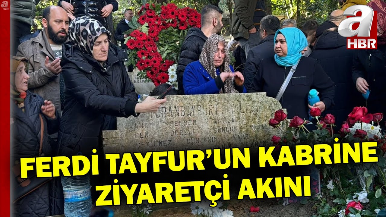 Ferdi Tayfur'un Kabrine Ziyaret Sürüyor l A Haber