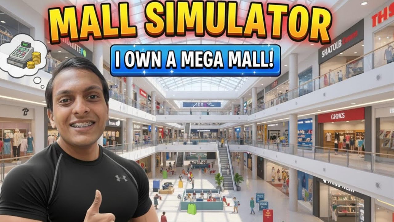 I Open Mall Simulator – Starting My First Mall!
